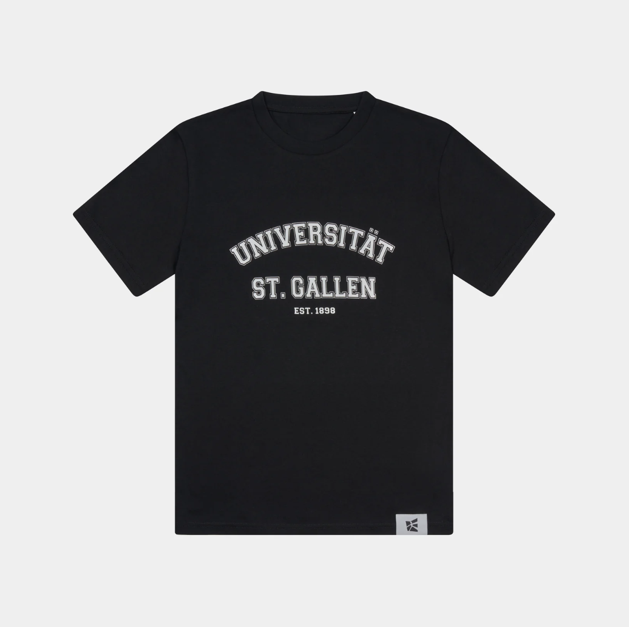 University T-Shirt - Black
